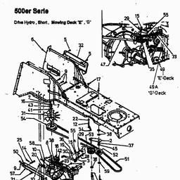 Yard-Man HG 5180 spare parts