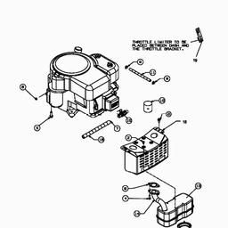 Bolens BL 180/105 H spare parts