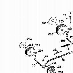 Wolf-Garten B 46 TB spare parts