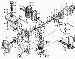 LAWNFLITE (1990) PRO 850 spare parts