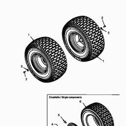 MTD 175/107 spare parts