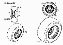 Massey Ferguson MF 21-22 GC spare parts