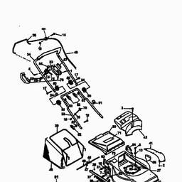 MTD GEA 48 spare parts