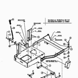MTD WCM 84 spare parts
