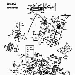 Gutbrod MV 504 spare parts