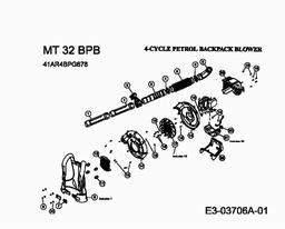 MTD MT 32 BPB spare parts