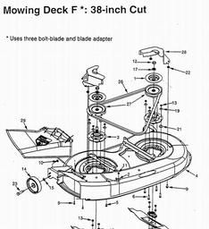 MOWMASTER (2000) RH115 / 13A1450C600 spare parts