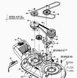 MTD WCM 84 spare parts