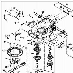 LawnFlite-Pro (2008) Shanks-553HRS spare parts