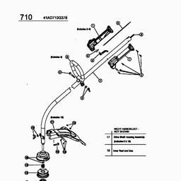 MTD 710 AST spare parts