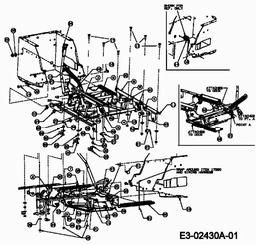 Yard-Man TA 4135 spare parts
