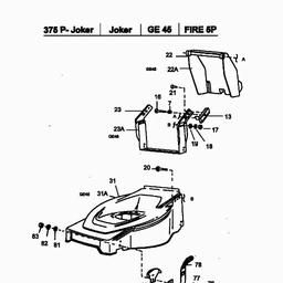 MTD GE 45 spare parts