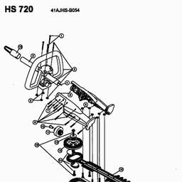 MTD 790 MAST spare parts