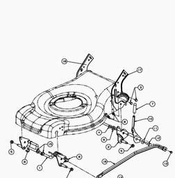 MTD P 46 B spare parts