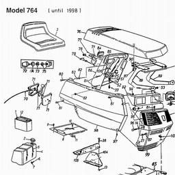 MOWMASTER (2001) RH125 / 13D3760N600 spare parts