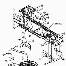MTD LE 135 spare parts