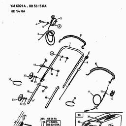 Yard-Man YM 6021 A spare parts