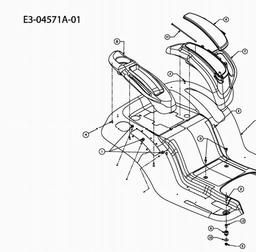 CUB CADET CC 1015 spare parts