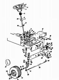 MTD SUPER 114 spare parts