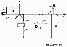 MTD TRAC 12-91 spare parts