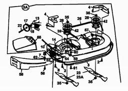 MTD H/165 spare parts