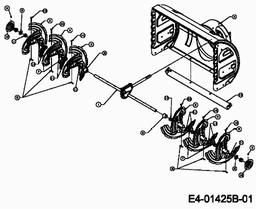 CUB CADET 530 SWE spare parts