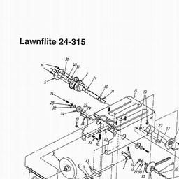 LAWNFLITE (1997) 21-035/216(-035-67897) TILLER spare parts