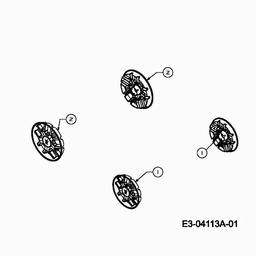 MTD 46 SPHM spare parts