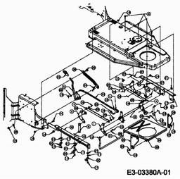 MTD Spider 92 RD spare parts