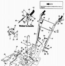 LAWNFLITE (1993) 24-685/689/243-685/689-611 POWER VAC spare parts