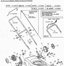 LAWNFLITE 40PB spare parts