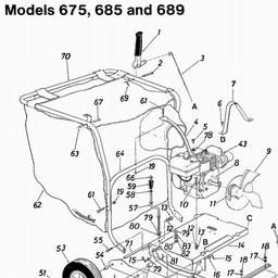 LAWNFLITE (1988/1989) 249-604-000 EDGER  spare parts