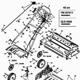 Yard-Man YM 5518 V spare parts