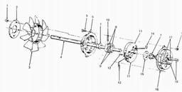 CUB CADET 1772 spare parts