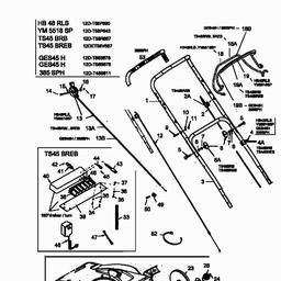 Yard-Man YM 5518 SP spare parts