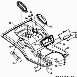 CUB CADET CC 1020 RD spare parts