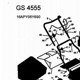 Gutbrod GS 4555 spare parts