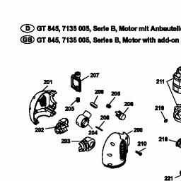 Wolf-Garten GT 845 spare parts