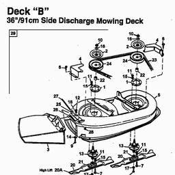 MTD Spider 91 S spare parts