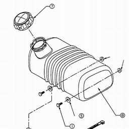 LAWNFLITE (1997) 21-390 / 216-390-678 TILLER spare parts