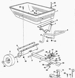 AGRIFAB UTILITY CART 45-01003, 45-0175, 01841, 45-0274, 45 spare parts