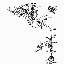 MTD 725 spare parts