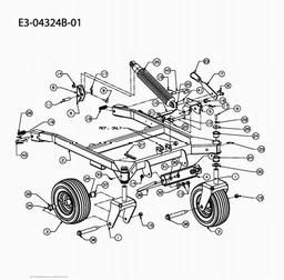 CUB CADET FMZ 50 spare parts