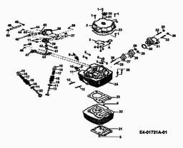 CUB CADET SS 230 spare parts