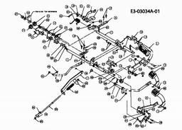 CUB CADET HDS 3235 spare parts
