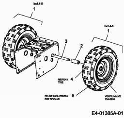 White SB 626 spare parts