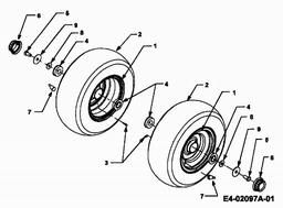 CUB CADET HDS 3186 spare parts