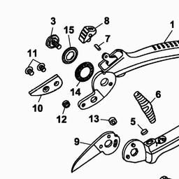 Wolf-Garten RS 25 spare parts