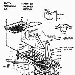 MTD PINTO spare parts