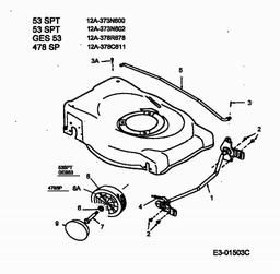 MTD 53 SPT spare parts